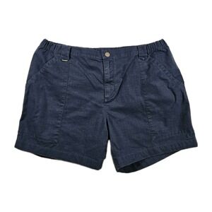 Chubbies Weekend Wear Shorts Mens XXL Navy Elastic Waist Casual Stretch